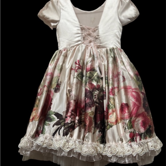 EUC DOLLCAKE MYSTERY STEALING KISSES VINTAGE LUXE DRESS SZ9 - Picture 4 of 4